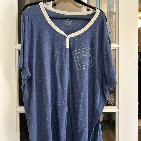 Disney Blue and White Oversized Relaxed T-Shirt - Picture 2 of 4